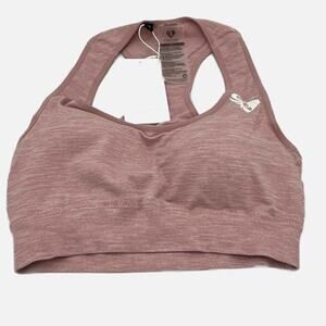 Women's Best Move Seamless Sports Bra in Light Pink Marl Size X-Small
